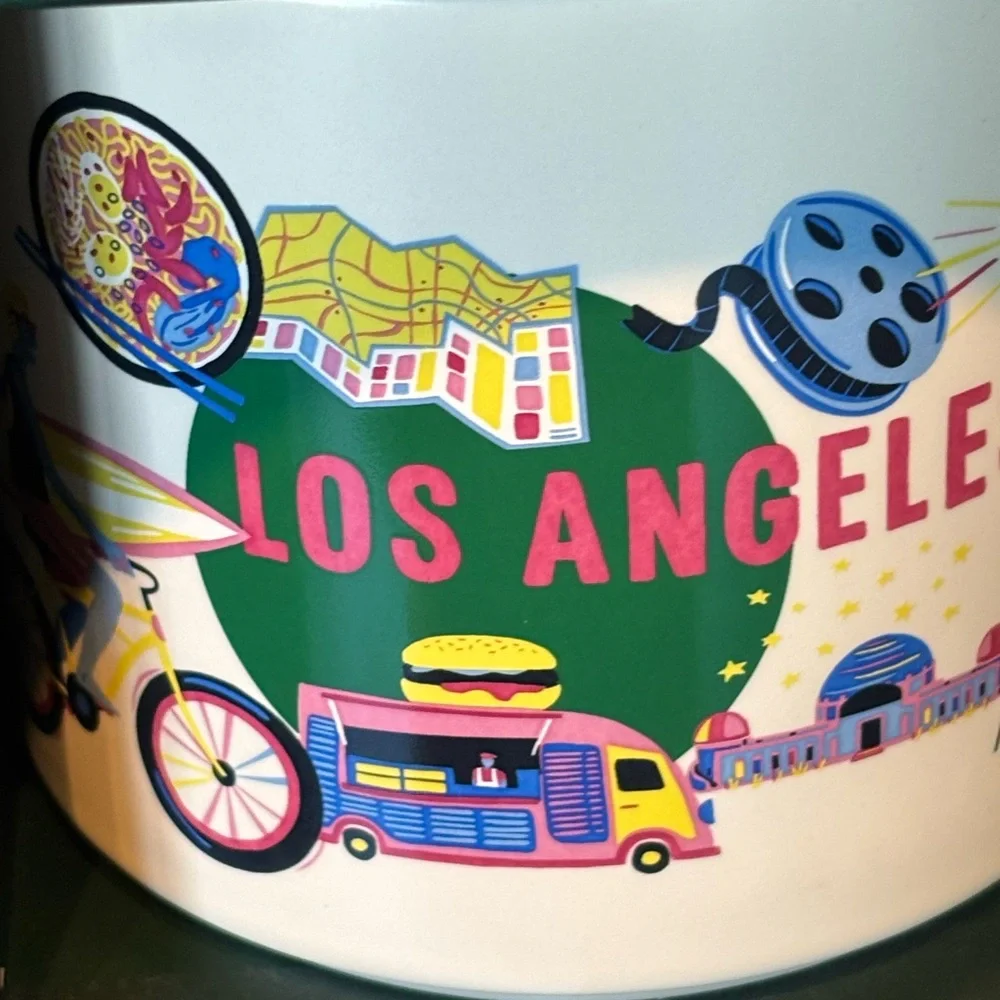 NiB Starbuck Discovery Series Los Angeles Souvenir Classic Mug full size